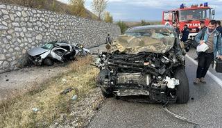 Çorum'da feci kaza: 4 ölü, 2 yaralı