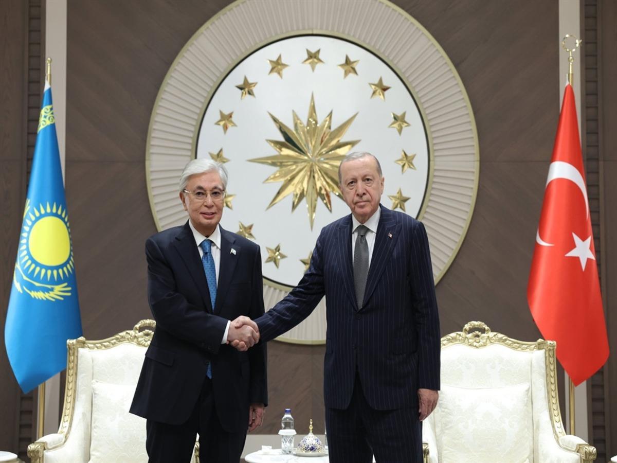 Cumhurbaşkanı Erdoğan, Kazakistan Cumhurbaşkanı Tokayev i karşıladı 3