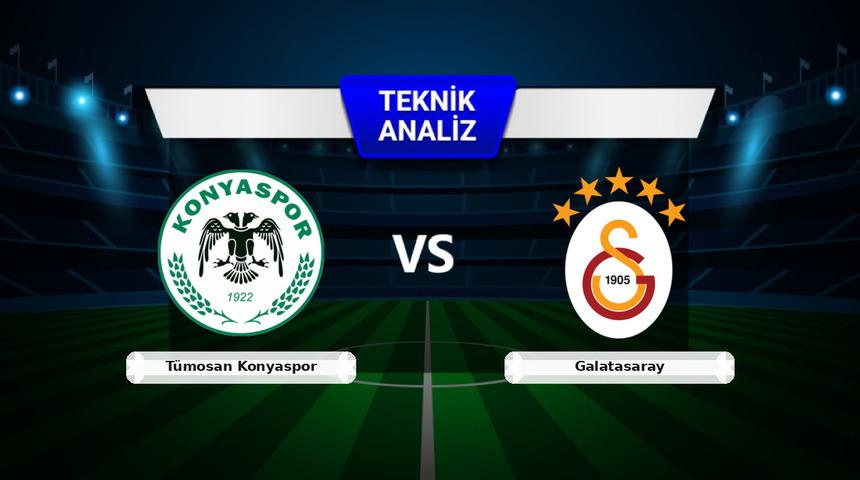 T&uuml;mosan Konyaspor - Galatasaray Ma&ccedil;ı &Ouml;ncesi: Sakatlar, Son Durum ve İstatistikler