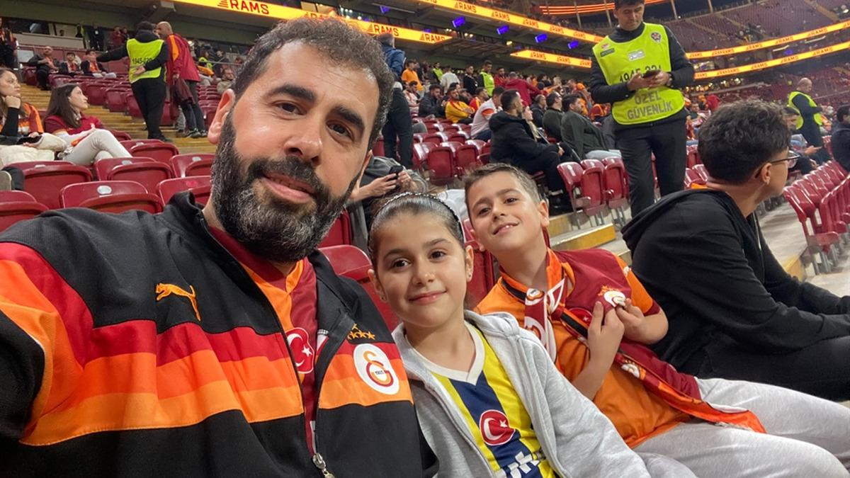 Galatasaray - Fenerbahçe derbisinde tribündeki baba kızın görüntüsü yürekleri ısıtmıştı: "Çok güzel bir histi, rahatlıkla izledim maçı" 4