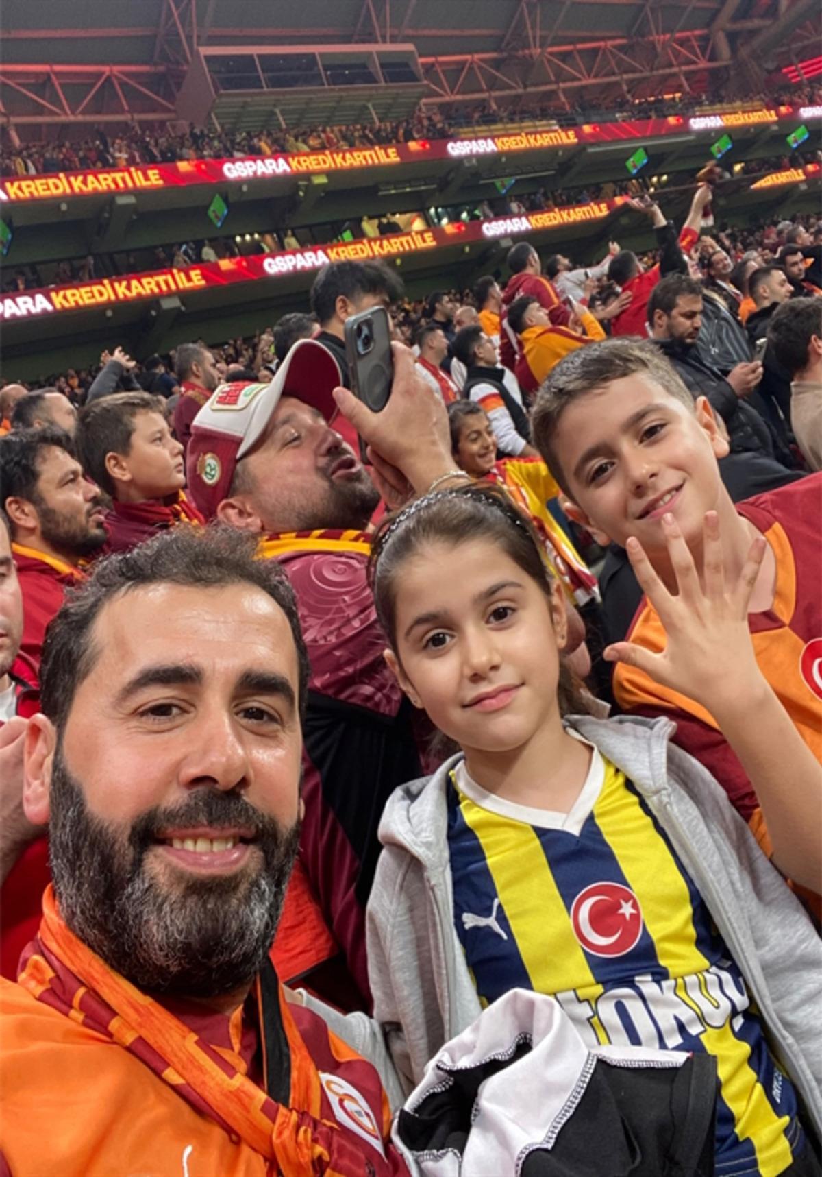 Galatasaray - Fenerbahçe derbisinde tribündeki baba kızın görüntüsü yürekleri ısıtmıştı: "Çok güzel bir histi, rahatlıkla izledim maçı" 5