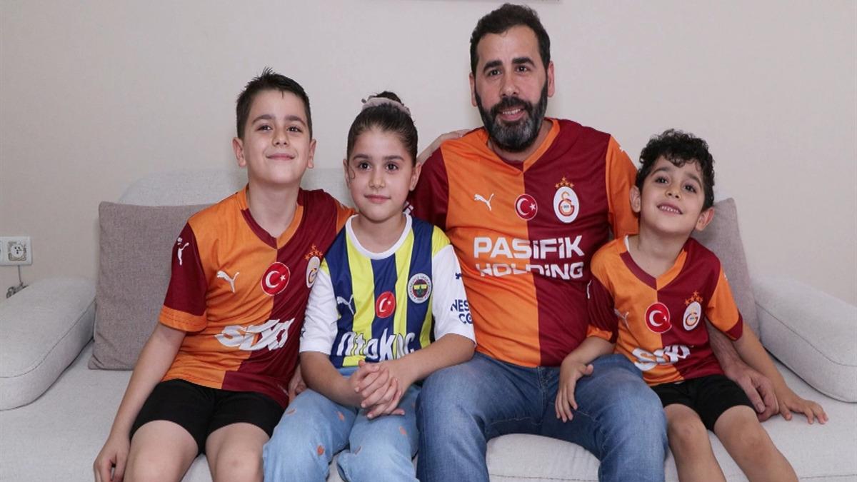 Galatasaray - Fenerbahçe derbisinde tribündeki baba kızın görüntüsü yürekleri ısıtmıştı: "Çok güzel bir histi, rahatlıkla izledim maçı" 3
