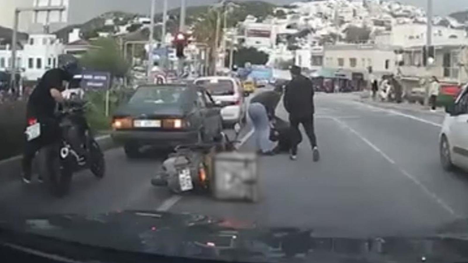 Bodrum’da kuryeyi yol ortasında darbettiler, 360 bin TL ceza yediler