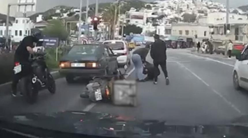 Bodrum’da kuryeyi yol ortasında darbettiler, 360 bin TL ceza yediler