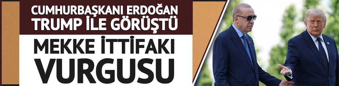 Cumhurbaşkanı Erdoğan, ABD Başkanı Trump'la telefonda g&ouml;r&uuml;şt&uuml;