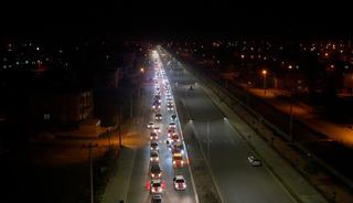 Iğdır'da 1000 araçla Cumhuriyet Konvoyu düzenlendi