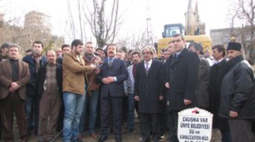 &Uuml;nye&rsquo;nin 50 yıllık su yatırımında son noktaya gelindi