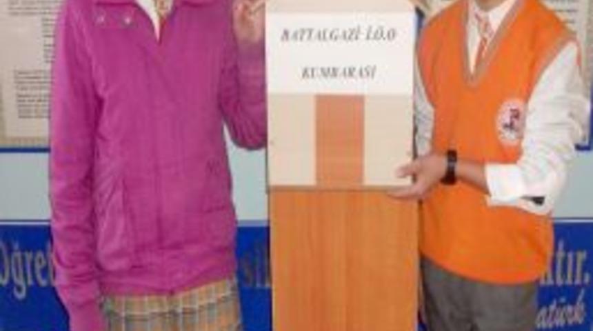 Battalgazi İlk&ouml;ğretim Okulu &ouml;ğrencileri, depremzedeleri unutmadı
