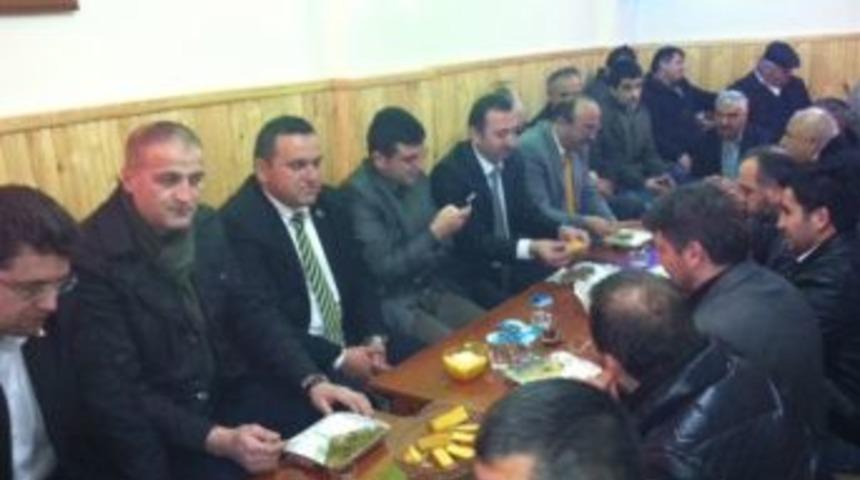 İlküvez ve Çevre Köyleri Derneği’nin buluşmasına protokol üyeleri ilgi gösterdi