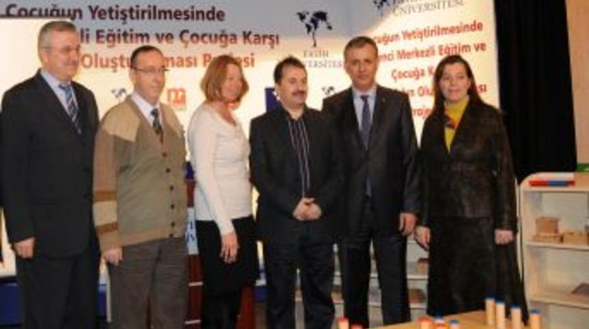 Montessori eğitimi alacak &ouml;ğretmenler buluştu