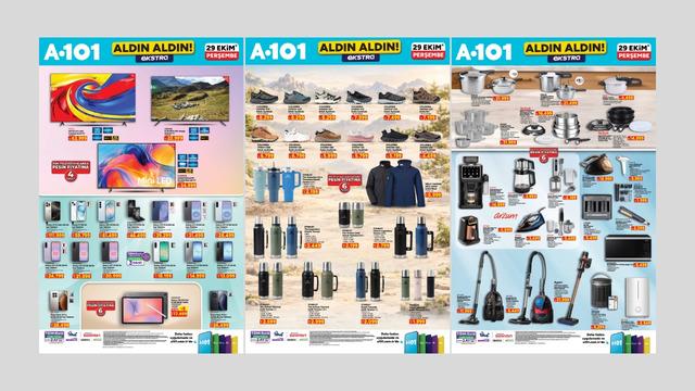 A101'e Columbia ayakkabı​ geliyor! 29 Ekim 2026 A101 Kataloğu