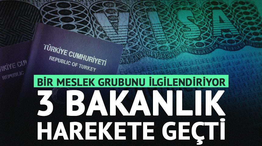 Tır s&uuml;r&uuml;c&uuml;lerinin Schengen vizesi sorunu: &Uuml;&ccedil; bakanlık harekete ge&ccedil;ti