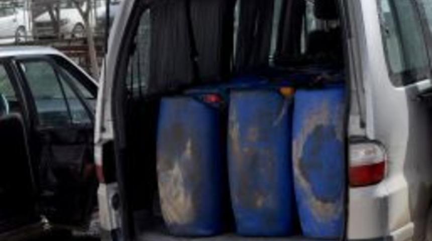 Hatay&rsquo;da bir ayda 74 ton ka&ccedil;ak mazot ele ge&ccedil;irildi