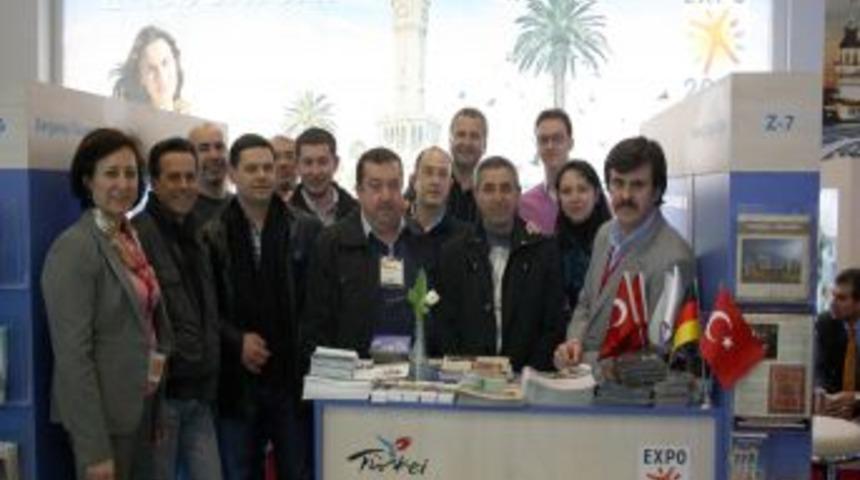 D&uuml;nyanın en b&uuml;y&uuml;k turizm fuarında Bergama da tanıtıldı