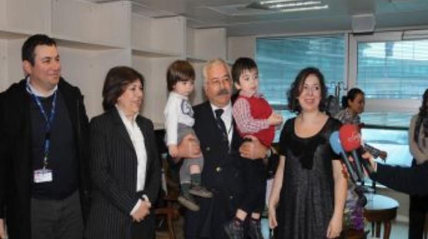 Kaptan pilot koltuğunu oğluna devretti