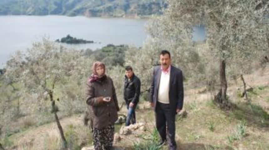 Baraj su tutunca, k&ouml;yl&uuml;ler tarlalarına gidemez oldu