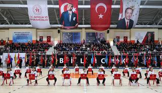 Bilecik&rsquo;te miniklerin Cumhuriyet g&ouml;sterisi mest etti