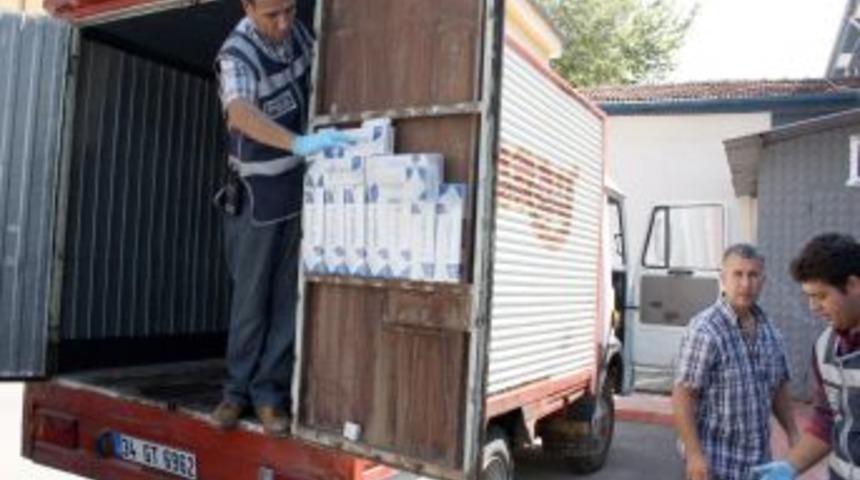 Denizli&rsquo;de yaklaşık 35 bin paket ka&ccedil;ak sigara ele ge&ccedil;irildi
