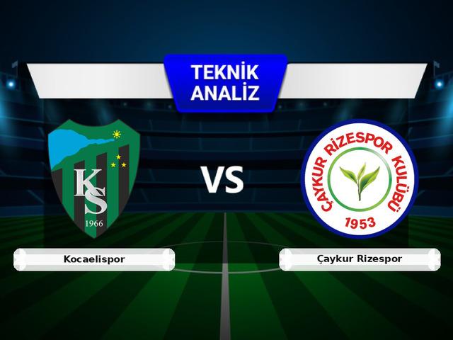 Kocaelispor - &Ccedil;aykur Rizespor Ma&ccedil;ı &Ouml;ncesi: Sakatlar, Son Durum ve İstatistikler