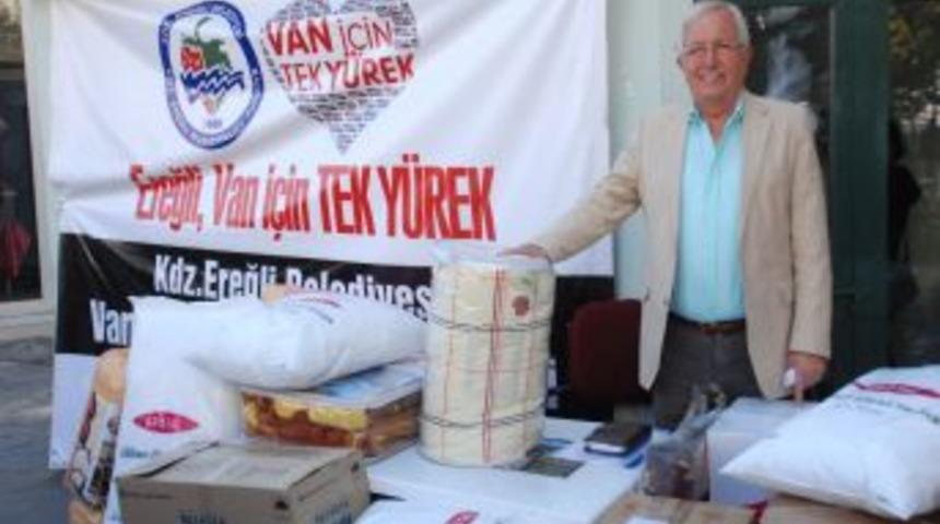 Ereğli'de yardım kampanyası 4 Kasım&rsquo;da sona erecek
