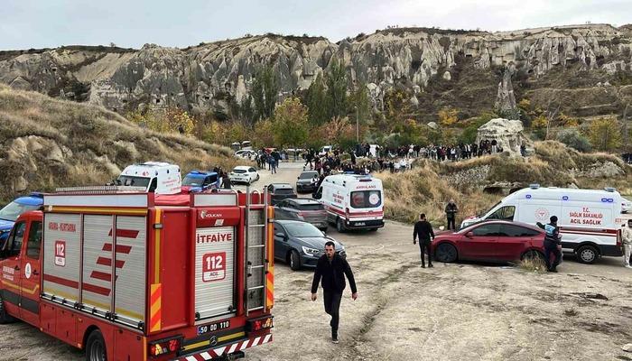 Kapadokya'da peribacası çöktü: 3 ölü! 