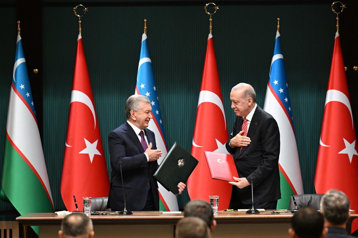 Türkiye ile Özbekistan arasında 5 anlaşma imzalandı 1