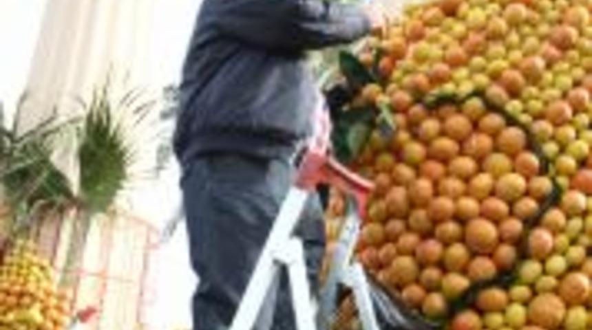 Mersin 2.Narenciye Festivali'ne hazır