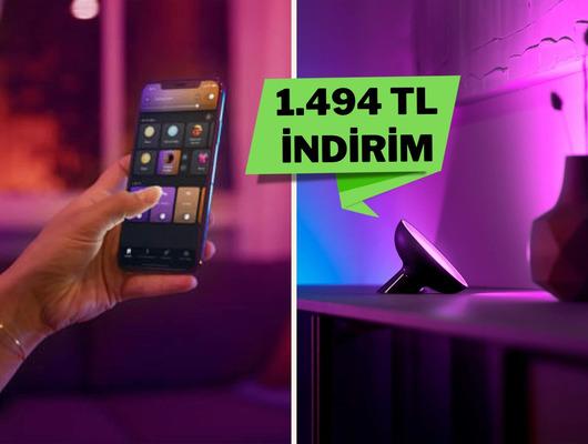 Evinize renk katacak Philips Hue lambada kaçırılmayacak fırsat!