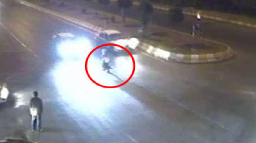 Feci kaza kameralarda!