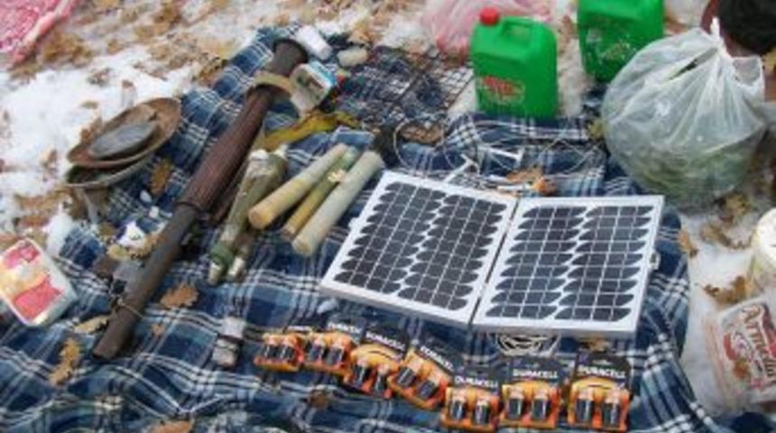 Bing&ouml;l'de 40 kilogram amonyum nitrat ele ge&ccedil;irildi