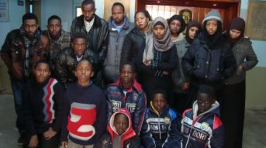 Belen'de yabancı uyruklu 17 ka&ccedil;ak yakalandı