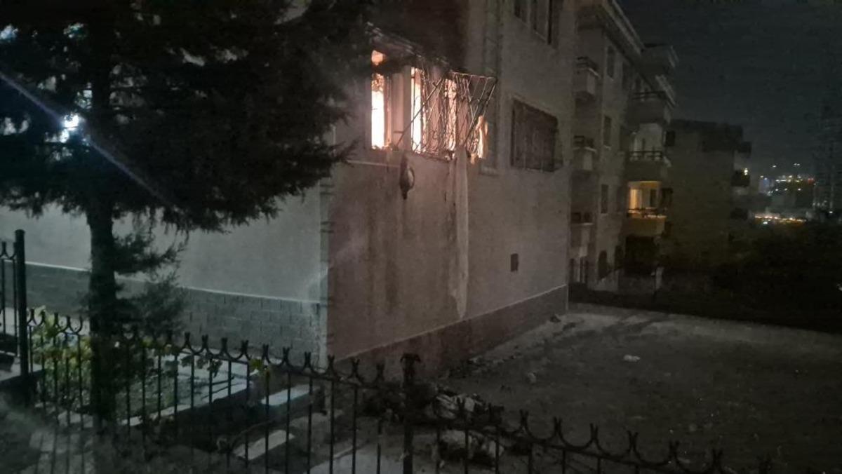 Ankara da korkutan yangın: bir dairenin doğal gazı patladı 1