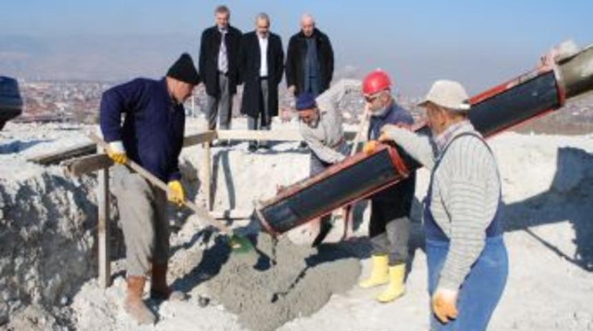 Turhal Meslek Y&uuml;ksek Okulu'nun inşaatı başladı