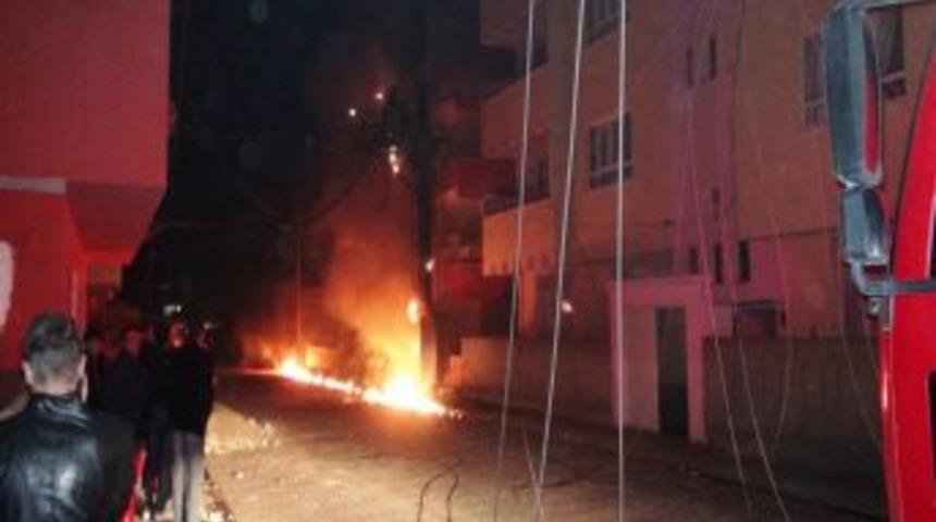 Batman'daki trafo yangını korkuttu