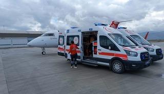 Uçak ambulans, 20 haftalık bebek için havalandı