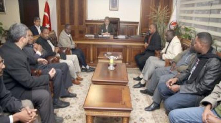 Sudanlı heyetten Sincan Belediyesi'ne ziyaret