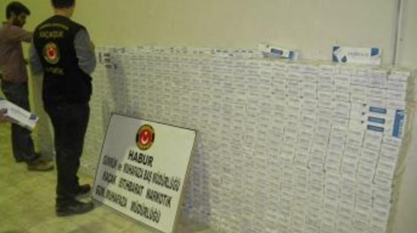 Habur&rsquo;da Kasım ayında 74 TL bin liralık ka&ccedil;ak eşya ele ge&ccedil;irildi