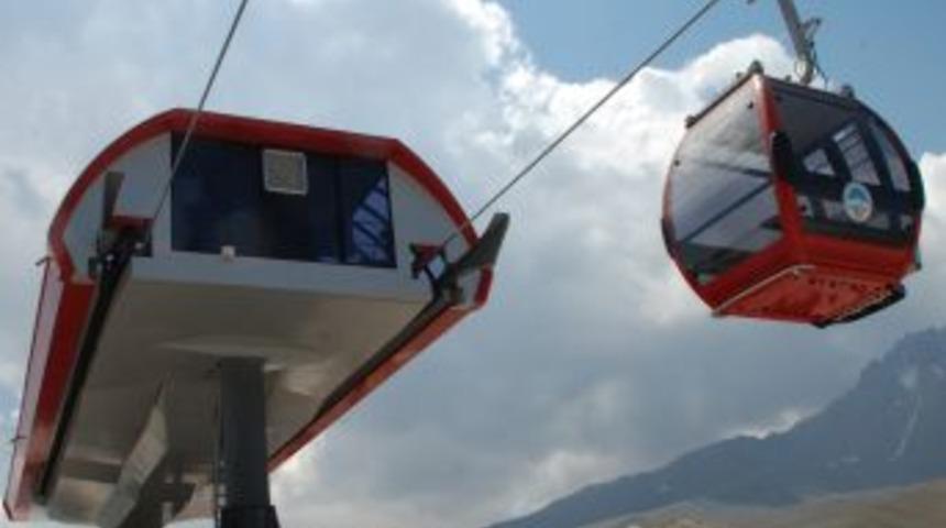 Erciyes kayak parkuru 42 kilometreyi ge&ccedil;ti