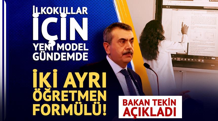 MEB'den ilkokullar i&ccedil;in yeni form&uuml;l: 4 senede iki ayrı &ouml;ğretmen