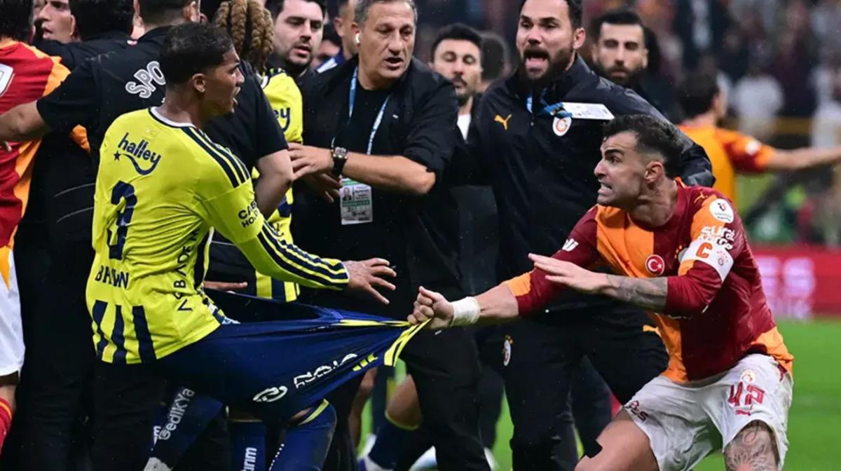 Galatasaray-Fenerbahçe derbisinin faturası kesildi! Abdülkerim Bardakcı ve Archie Brown un cezaları belli oldu 2