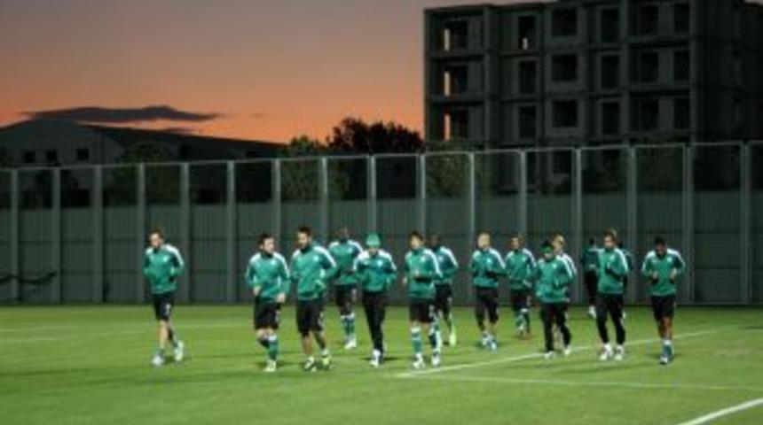 Bursaspor’da Vederson’da antrenmanda