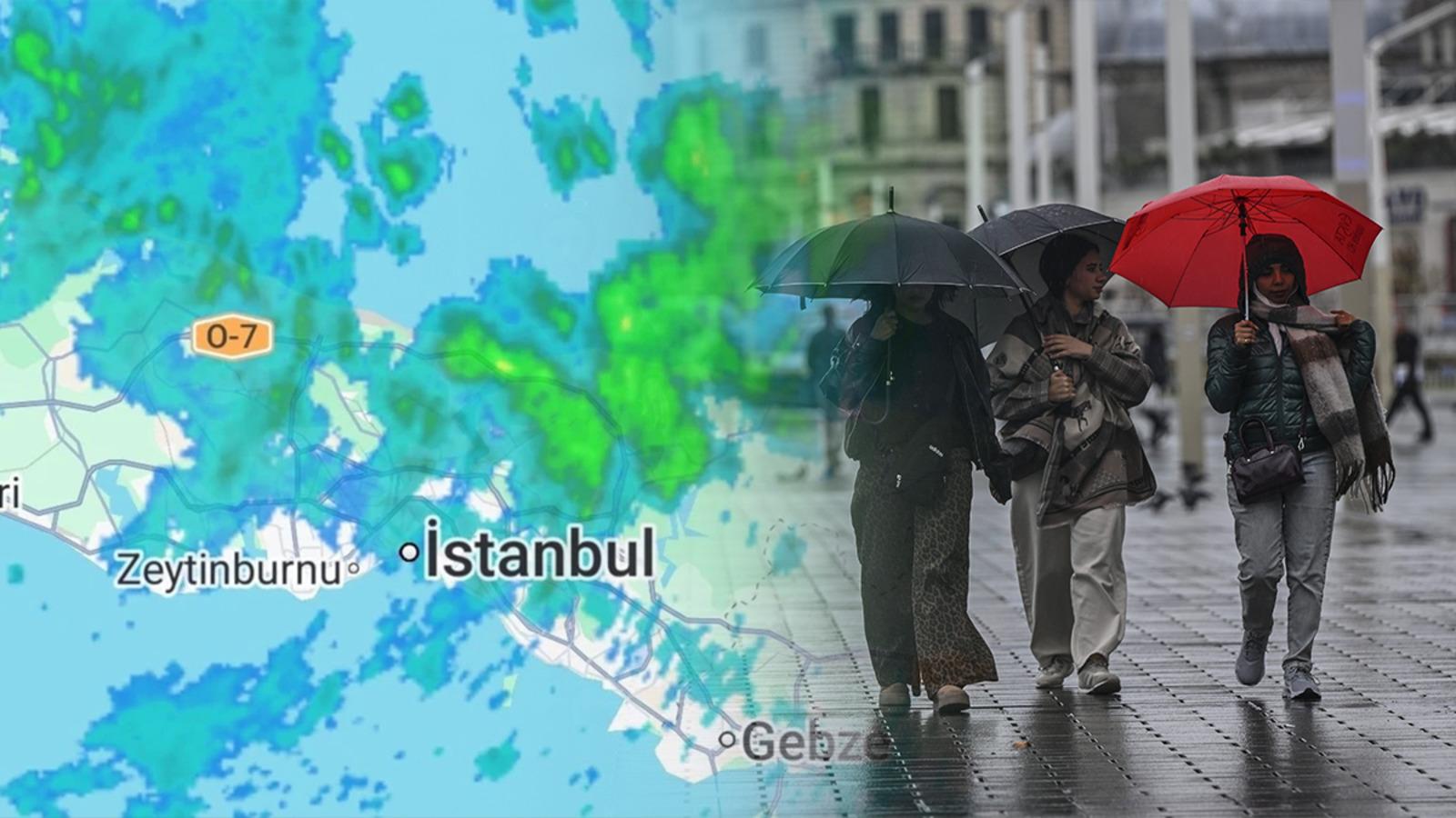 İstanbul için bir haftalık kritik uyarı! Radar görüntülerinde yeni yağış dalgası