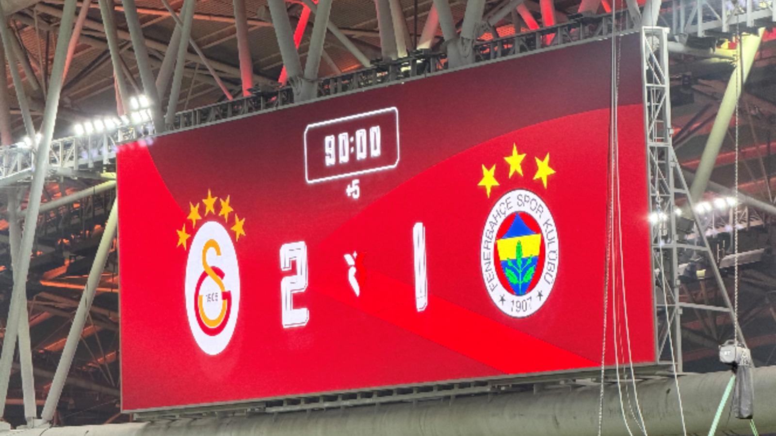 Galatasaray'a Fenerbahçe logosundan ceza! Resmen açıklandı