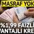 %1,99 faizli ve 6 ay vadeli 50.000 TL kredi fırsatı