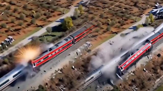 İspanya'daki facianın boyutu gözler önüne serildi! Tren kazası yapay zeka ile canlandırıldı