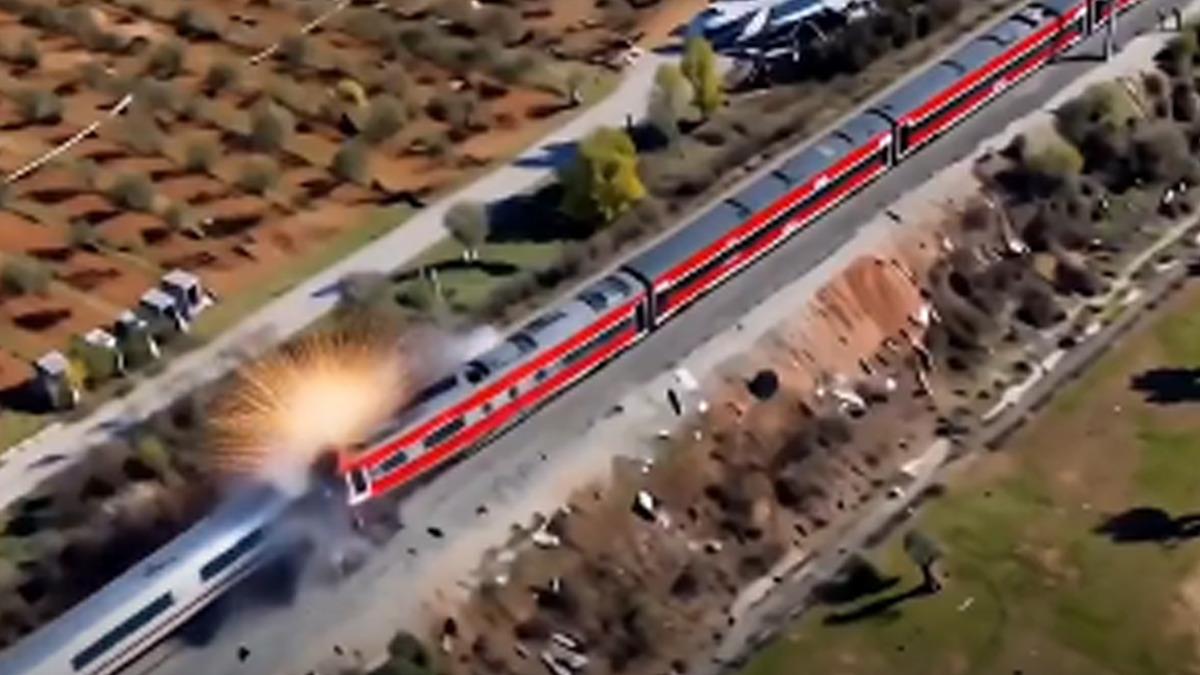 İspanya daki facianın boyutu gözler önüne serildi! Tren kazası yapay zeka ile canlandırıldı 3