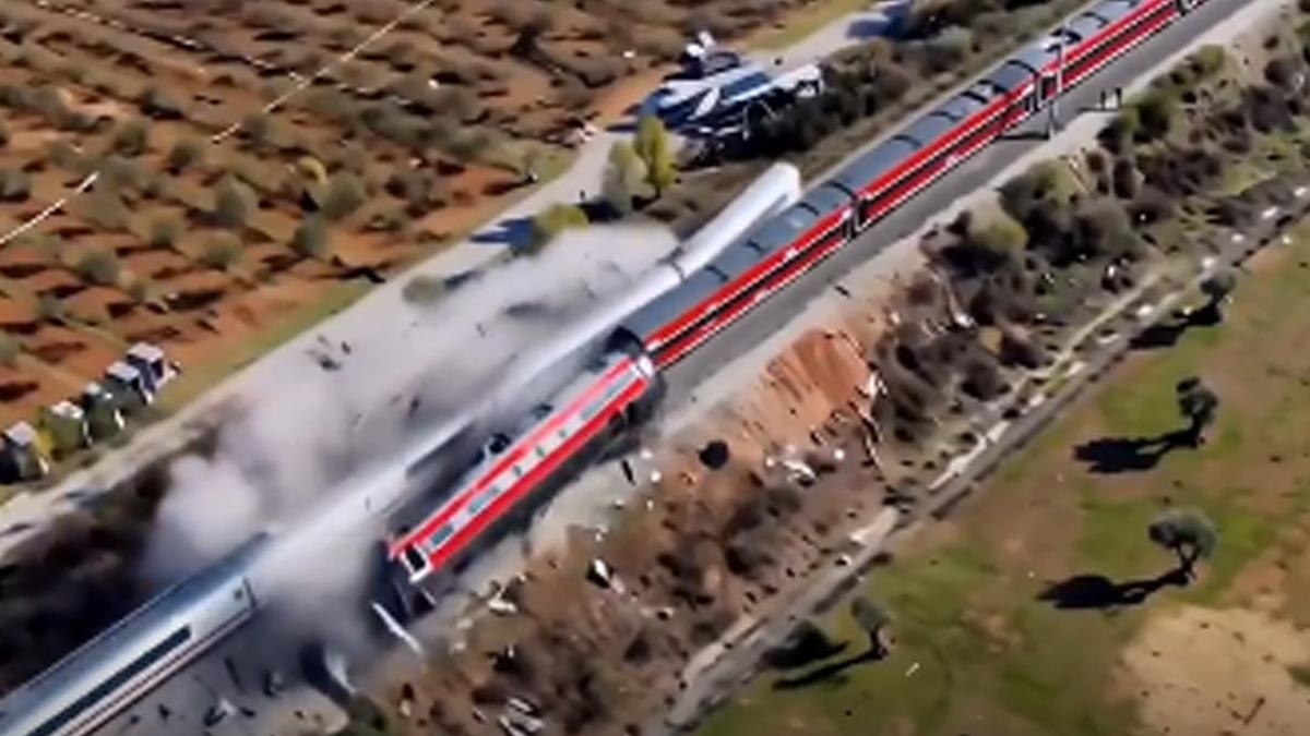 İspanya daki facianın boyutu gözler önüne serildi! Tren kazası yapay zeka ile canlandırıldı 4