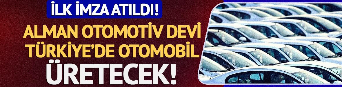 Alman otomotiv devi Volkswagen T&uuml;rkiye&rsquo;de otomobil &uuml;retecek!