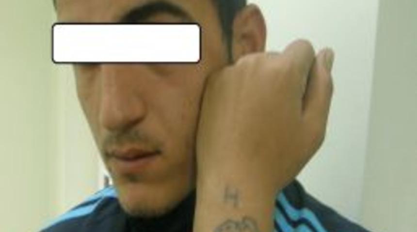 Bisiklet hırsızını kolundaki d&ouml;vme ele verdi