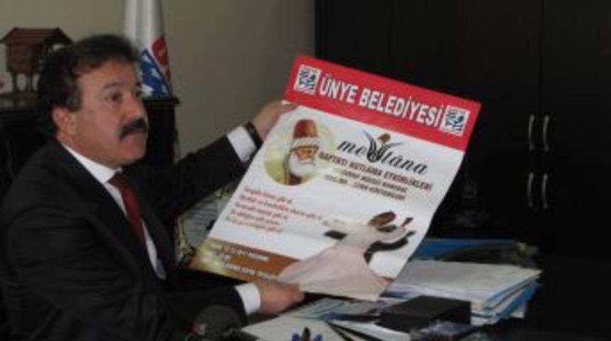 Mevlana yılında &Uuml;nye Belediyesi&rsquo;nden bir ilk